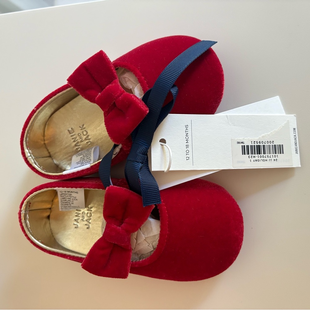 Janie and Jack Baby Bow Ballet Flat